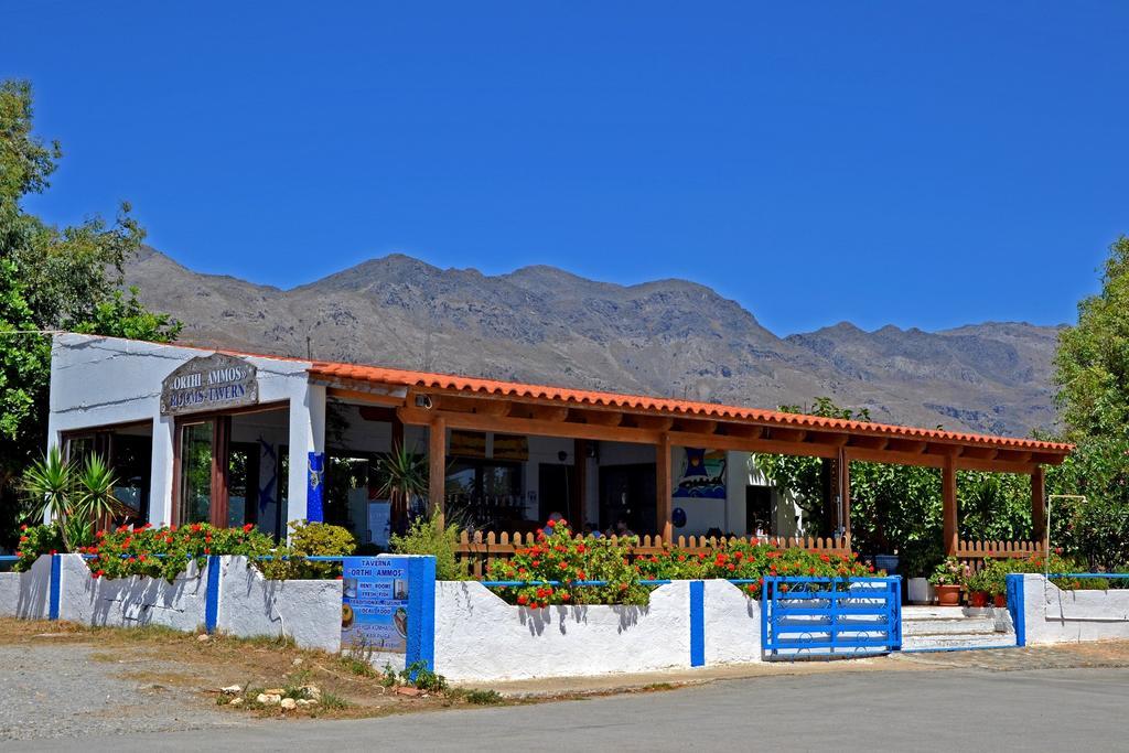 Orthi Ammos Hotel Frangocastelo Bagian luar foto